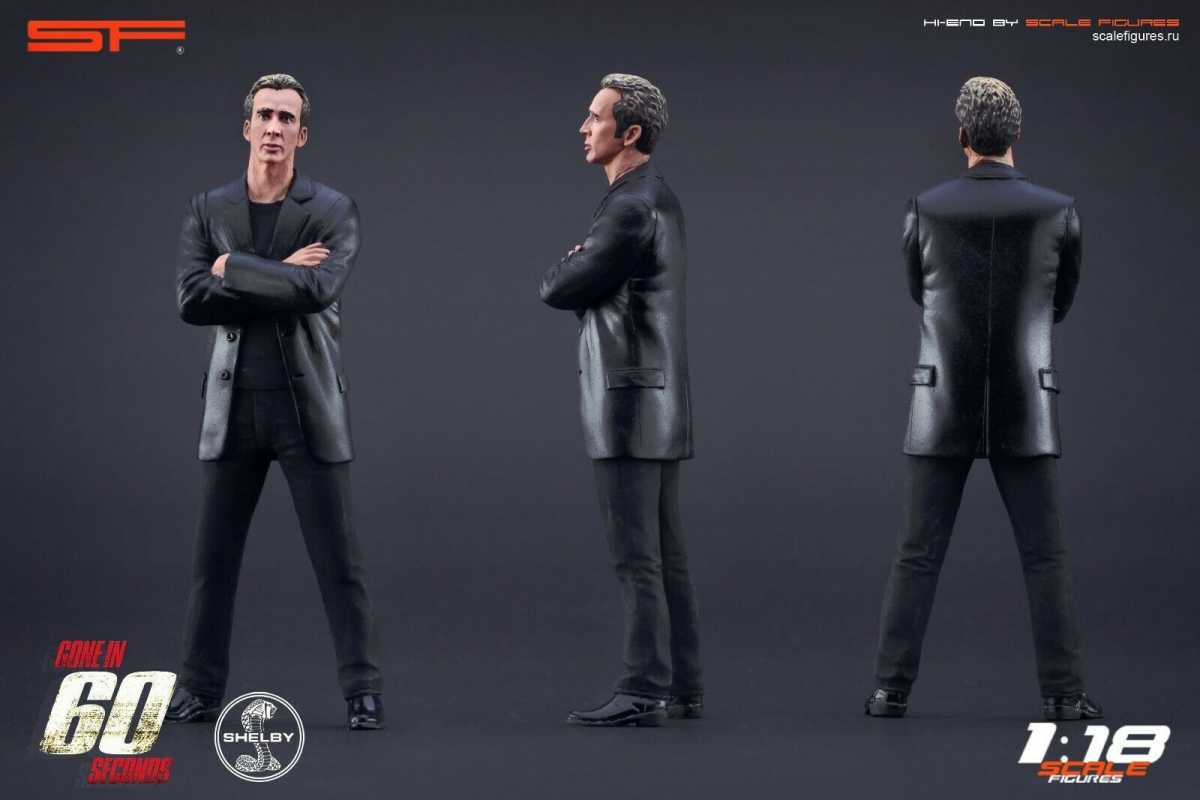 1:18 Nicolas Cage Figur ohne AUTO !!